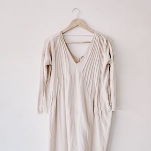 Free People Cream Dress